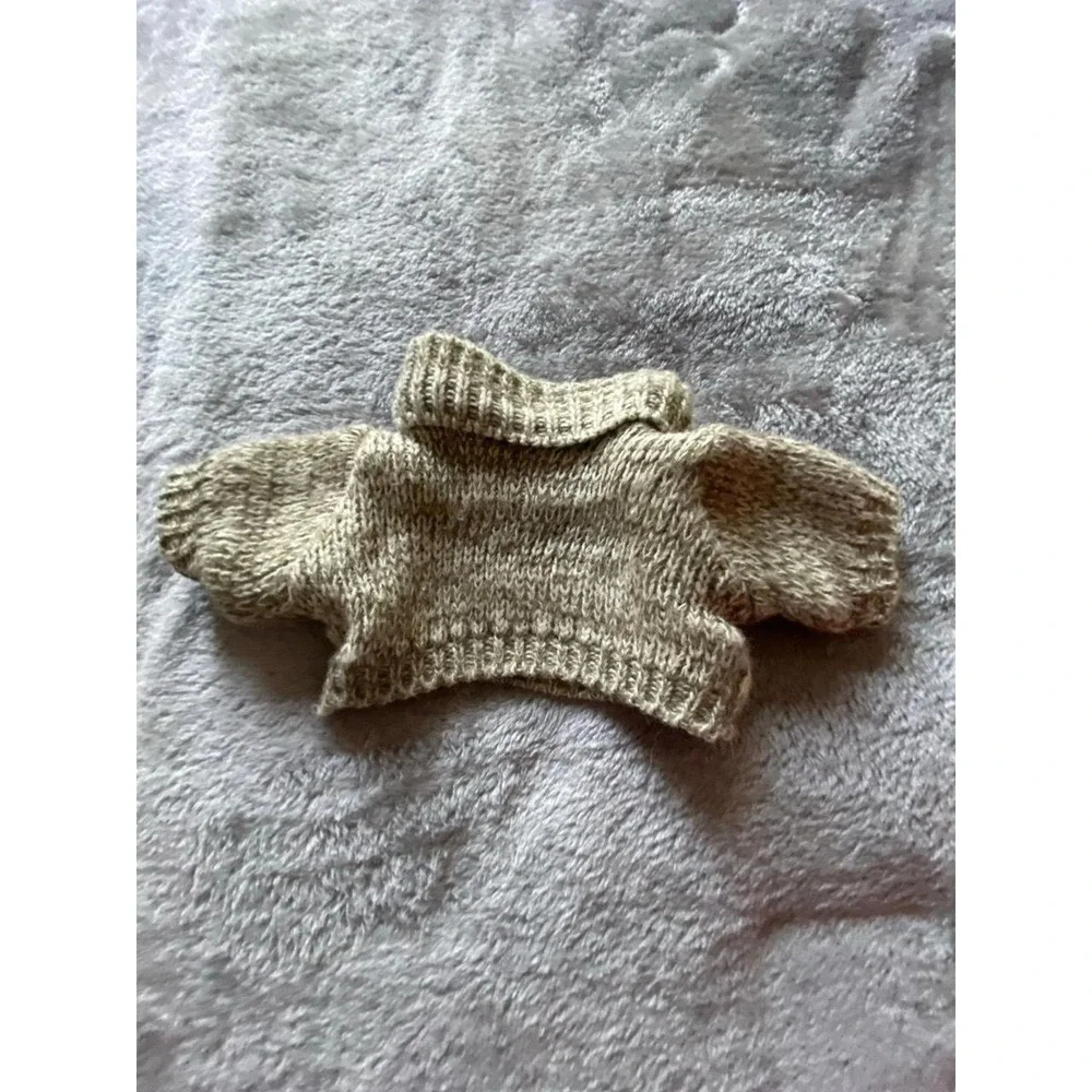 Winter Knit Teddy Bear Holiday Christmas Pine Plush Tree Sweater Turtleneck s20